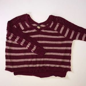 Free People Striped Sweater
